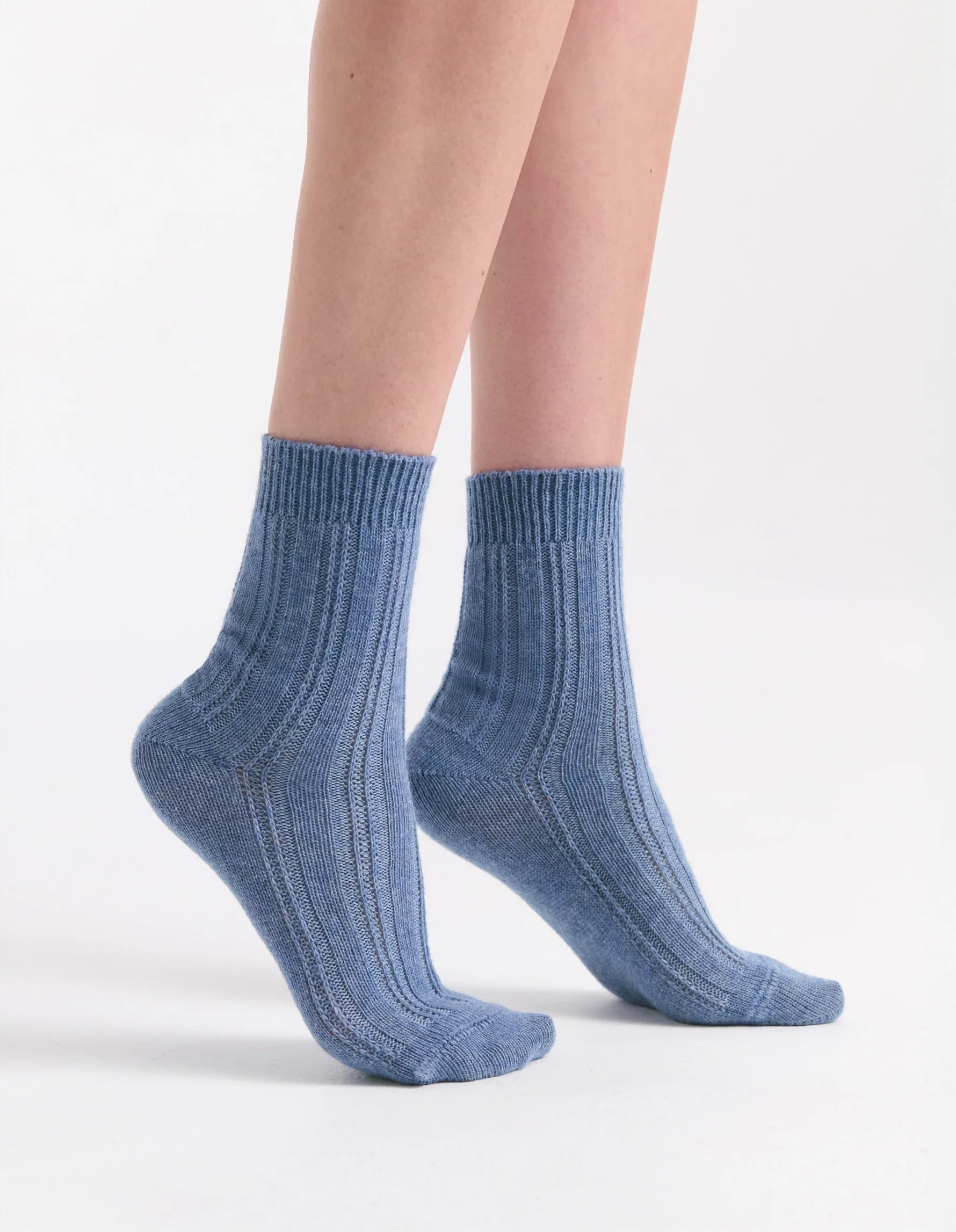 Angelina Cable Crew Sock - Image 5